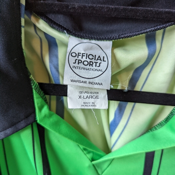US Soccer Federation Referee Uniform- 2013- GREEN Made In USA - Picture 5 of 5